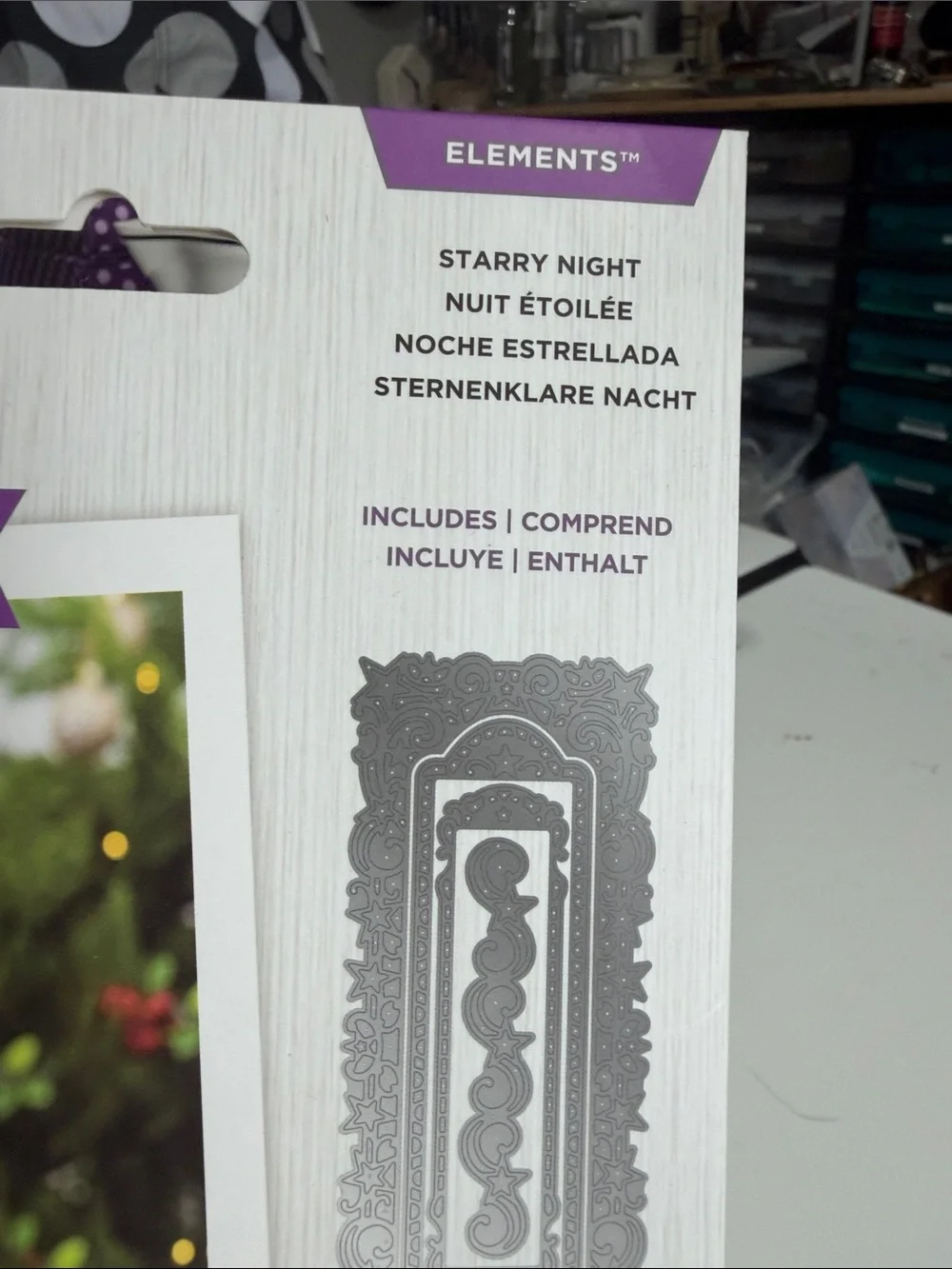 Crafters Companion Starry Night Papercraft Die